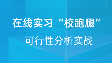 【校招VIP】出品：在线实习“校跑腿”可行性分析实战 