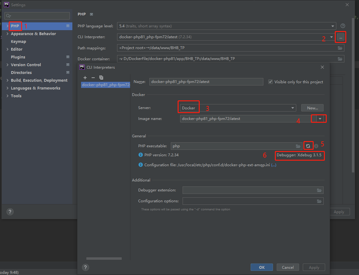 download xdebug 3 phpstorm docker