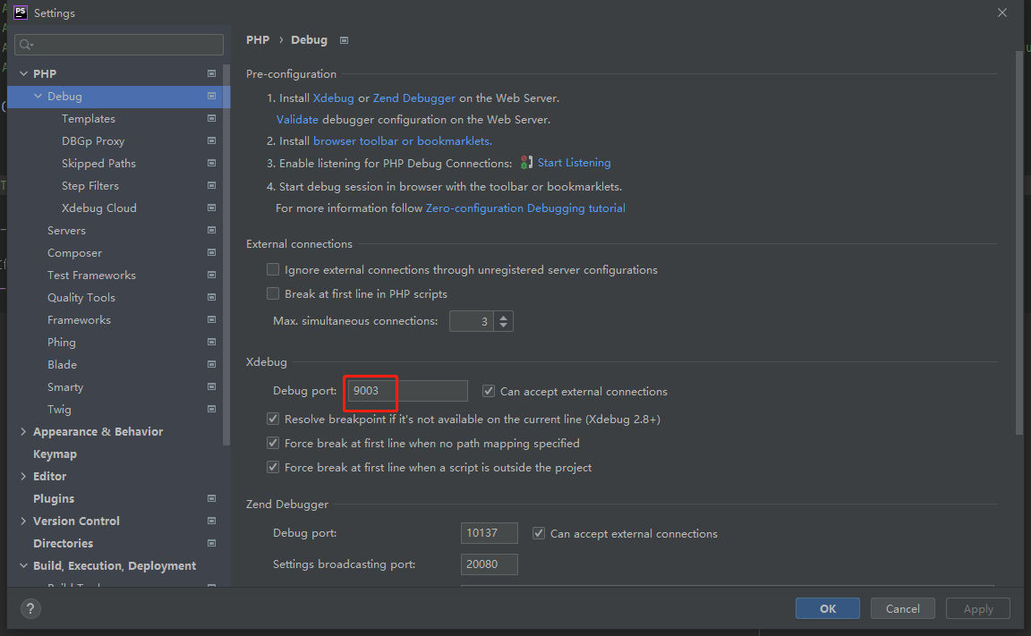 download xdebug 3 phpstorm docker