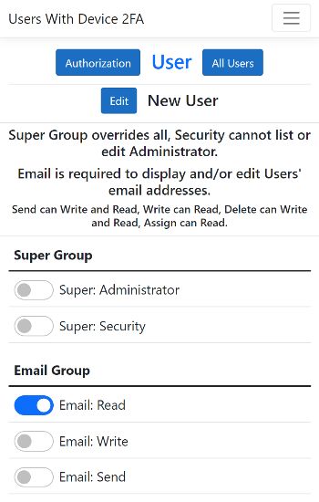 AppUser Claims Mobile.