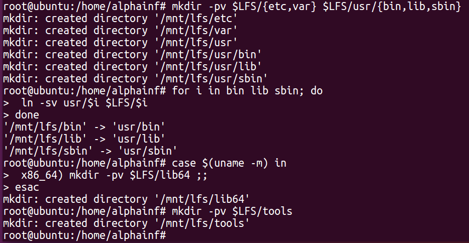 Lfs 11 2 Linux From Scratch 构建过程全记录 四 最后的准备 Alphainf 博客园