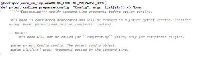 【pytest官方文档】解读-  插件开发之hooks 函数（钩子）