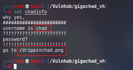 Gigachad: 1 ~ VulnHub