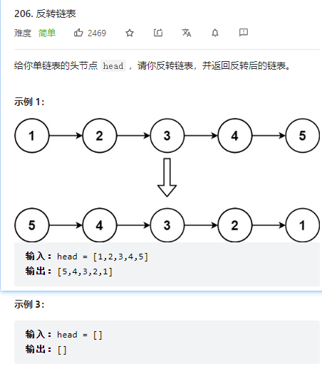 反转链表