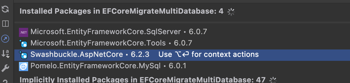 EFCore高级Saas系统下单DbContext如何支持不同数据库的迁移