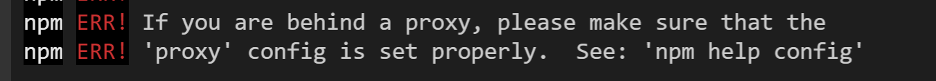 err! proxy