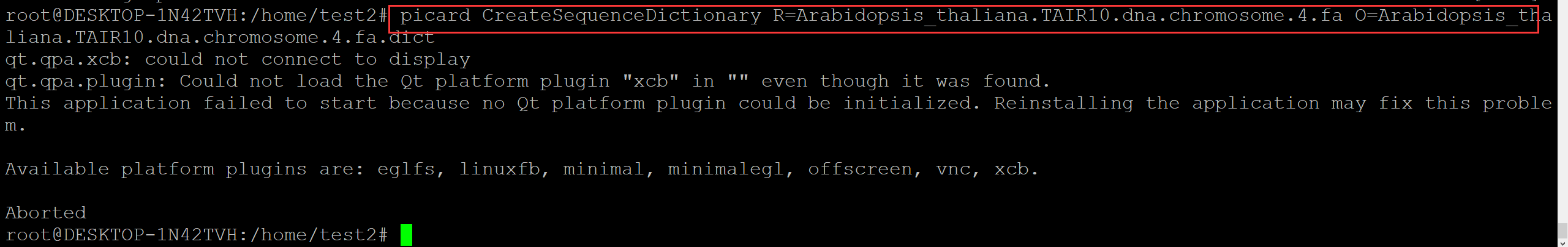 QStandardPaths: XDG_RUNTIME_DIR not set, defaulting to '/tmp/runtime