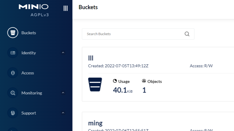 MinIo对象存储文件上传，下载，预览，批量上传，创建桶等