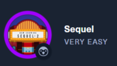 STARTING POINT - TIER 1 -  Sequel