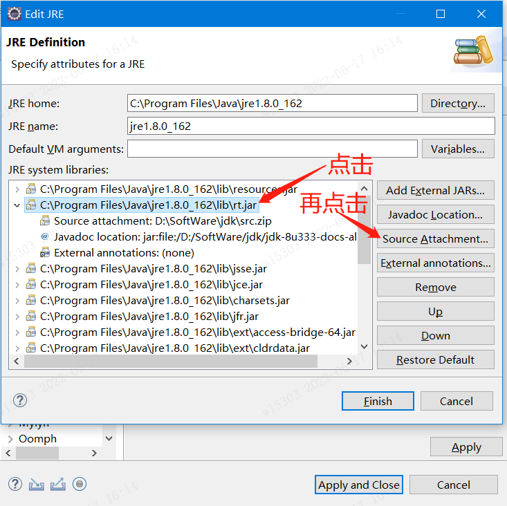 This element has no attached Javadoc and the Javadoc could not be found ...