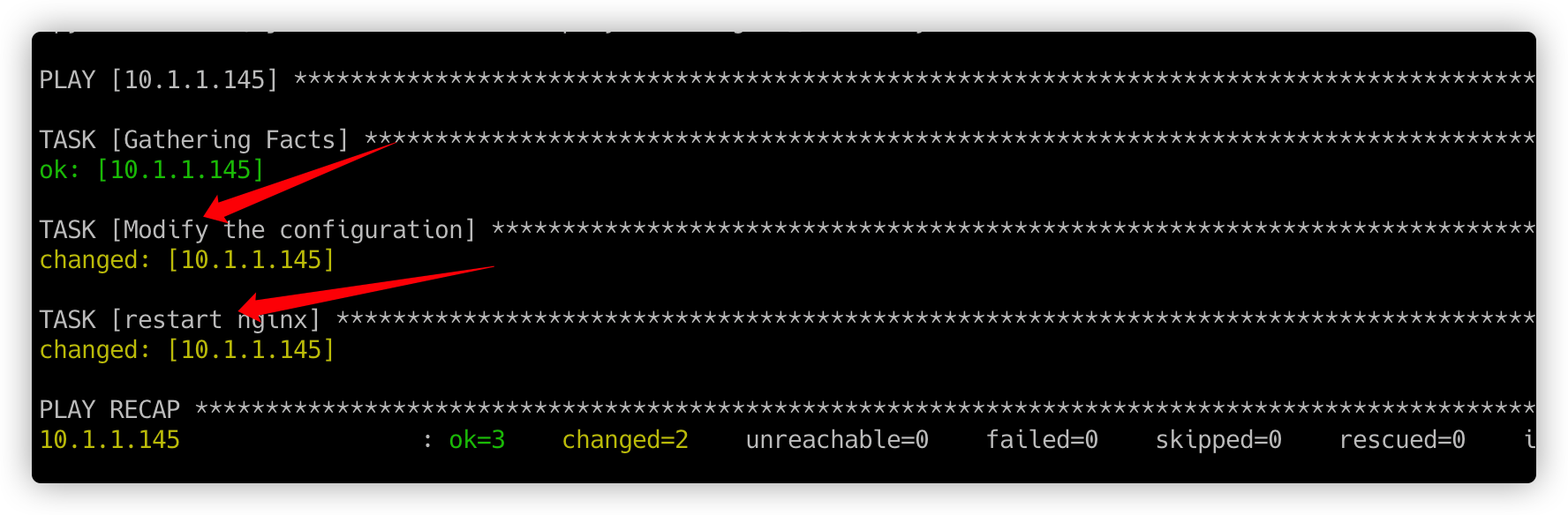 ansible-handlers