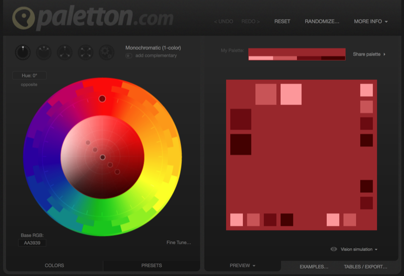 design color palette