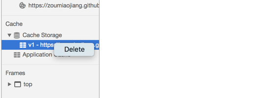 Chrome Devtools 中清楚缓存内容
