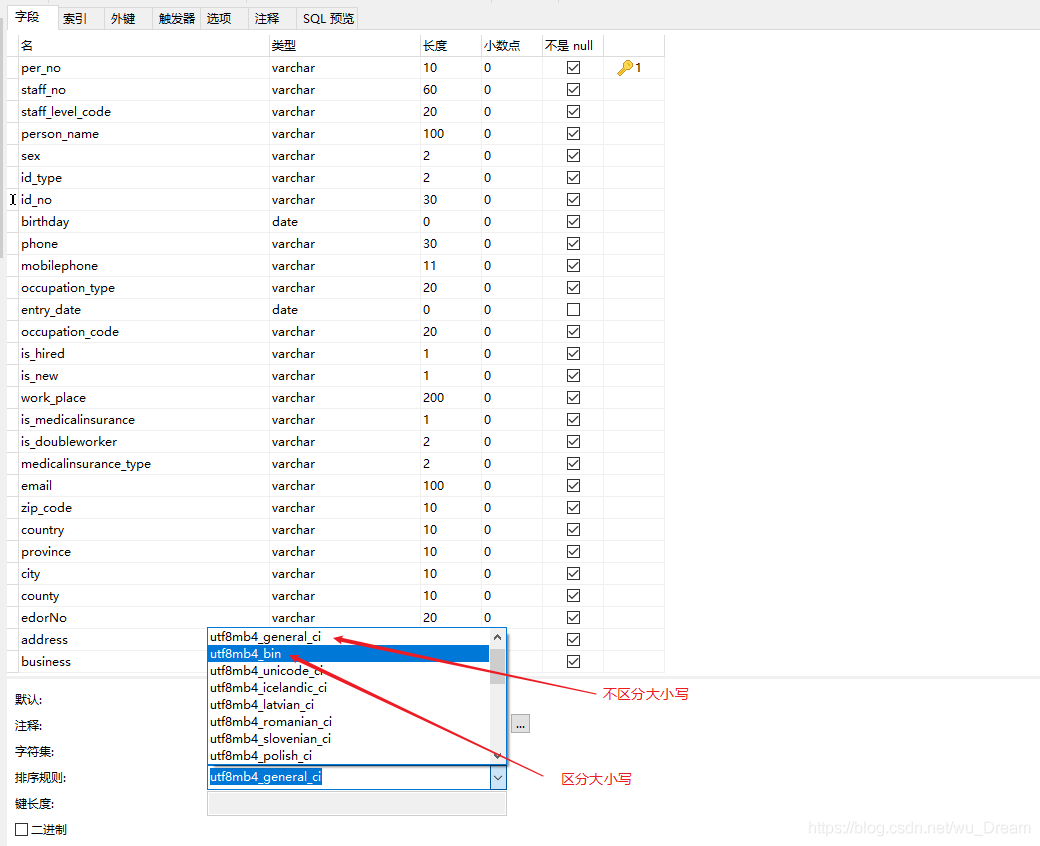 Postgresql Case Sensitive Collation