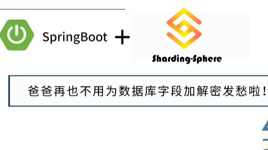 SpringBoot+ShardingSphere彻底解决生产环境数据库字段加解密问题