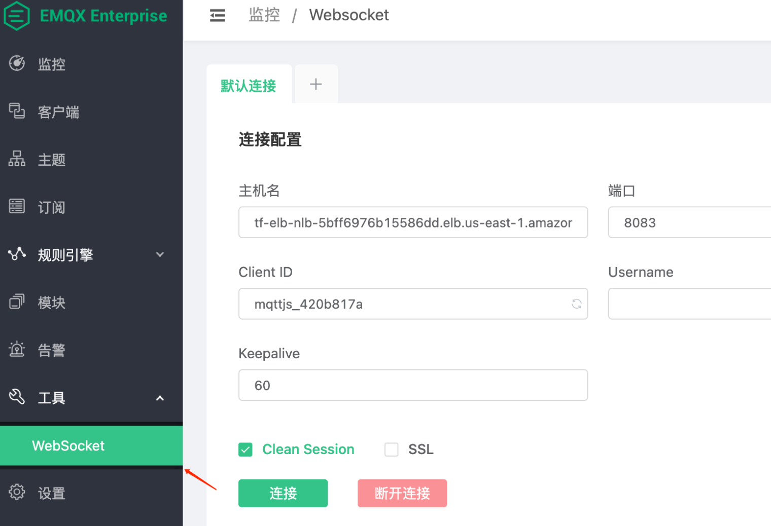 MQTT WebSocket