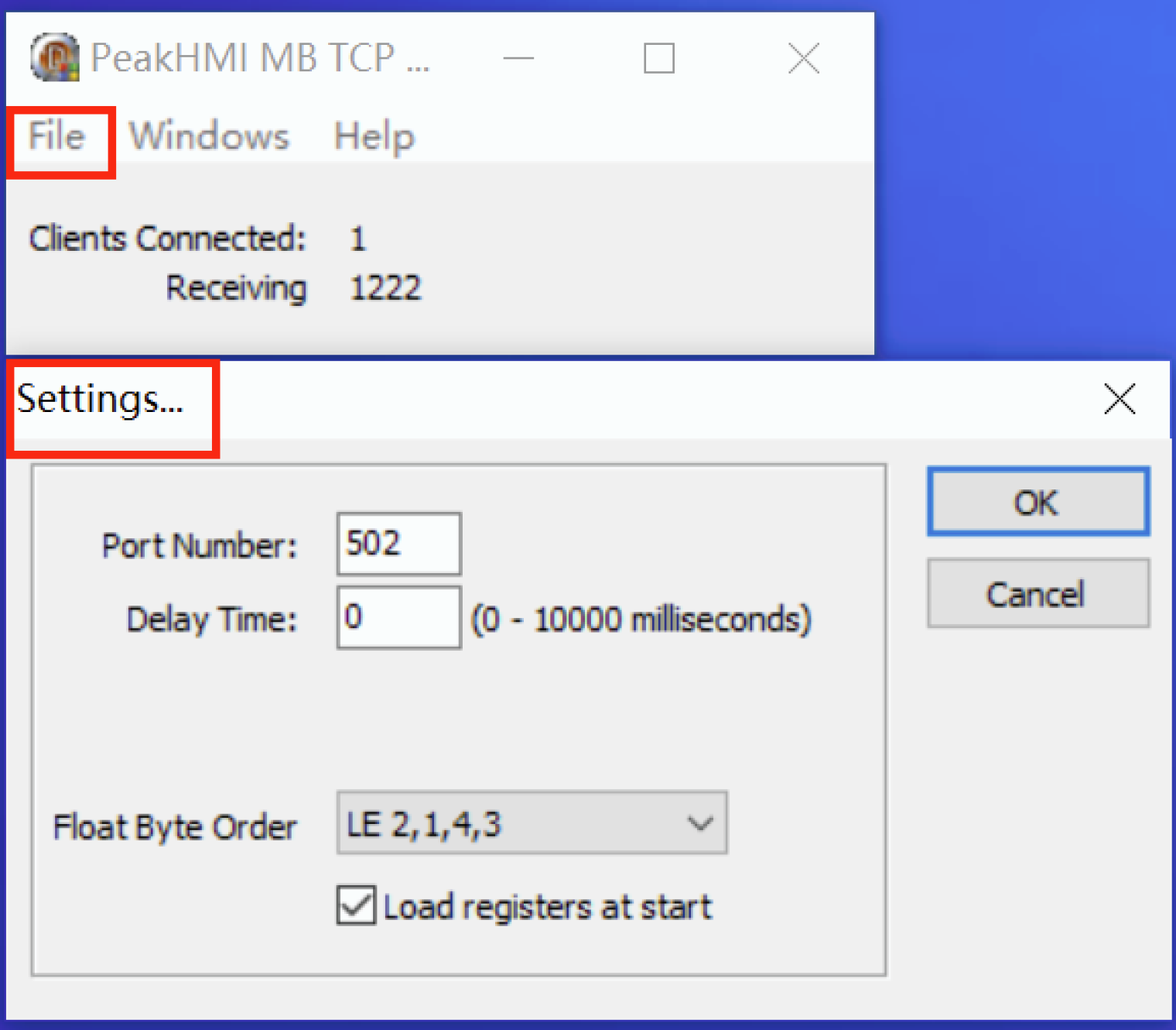 Modbus 模拟器