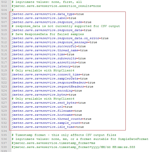 jmeter.properties修改