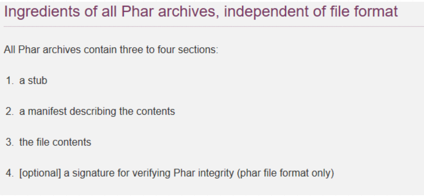 PHP Phar反序列化学习