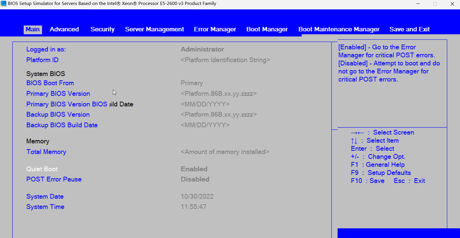 Bios 1995 
