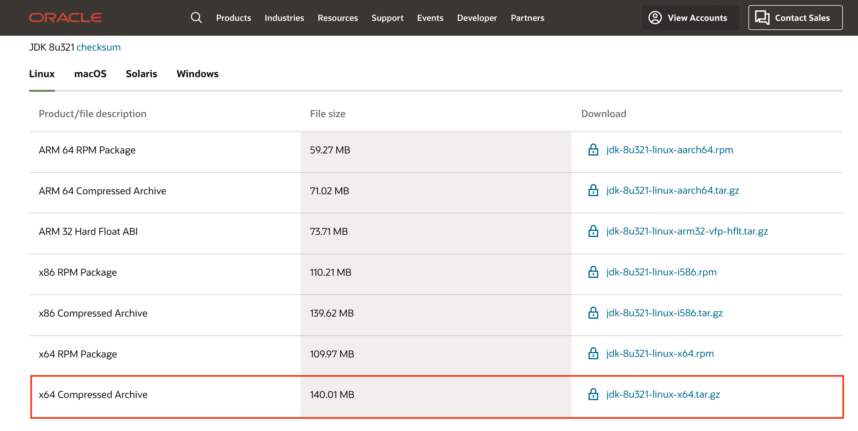 下载版本1.8.0_321