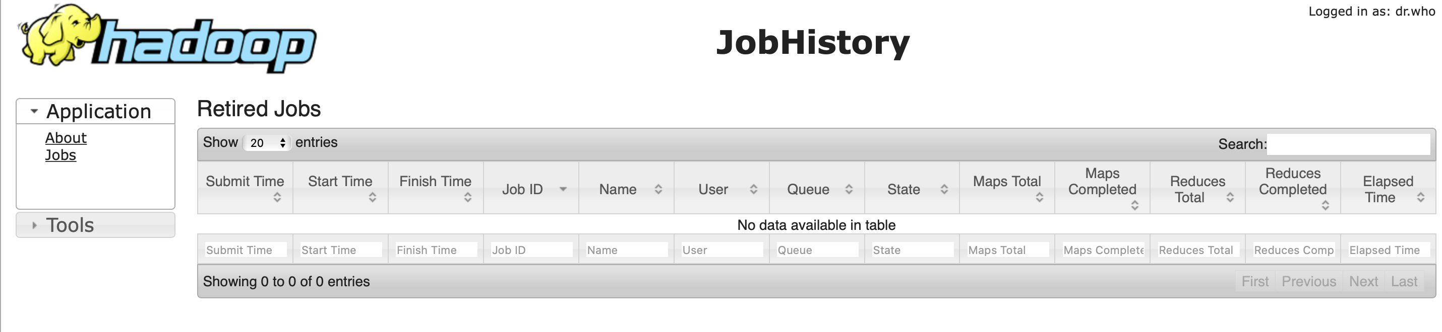 JobHistory