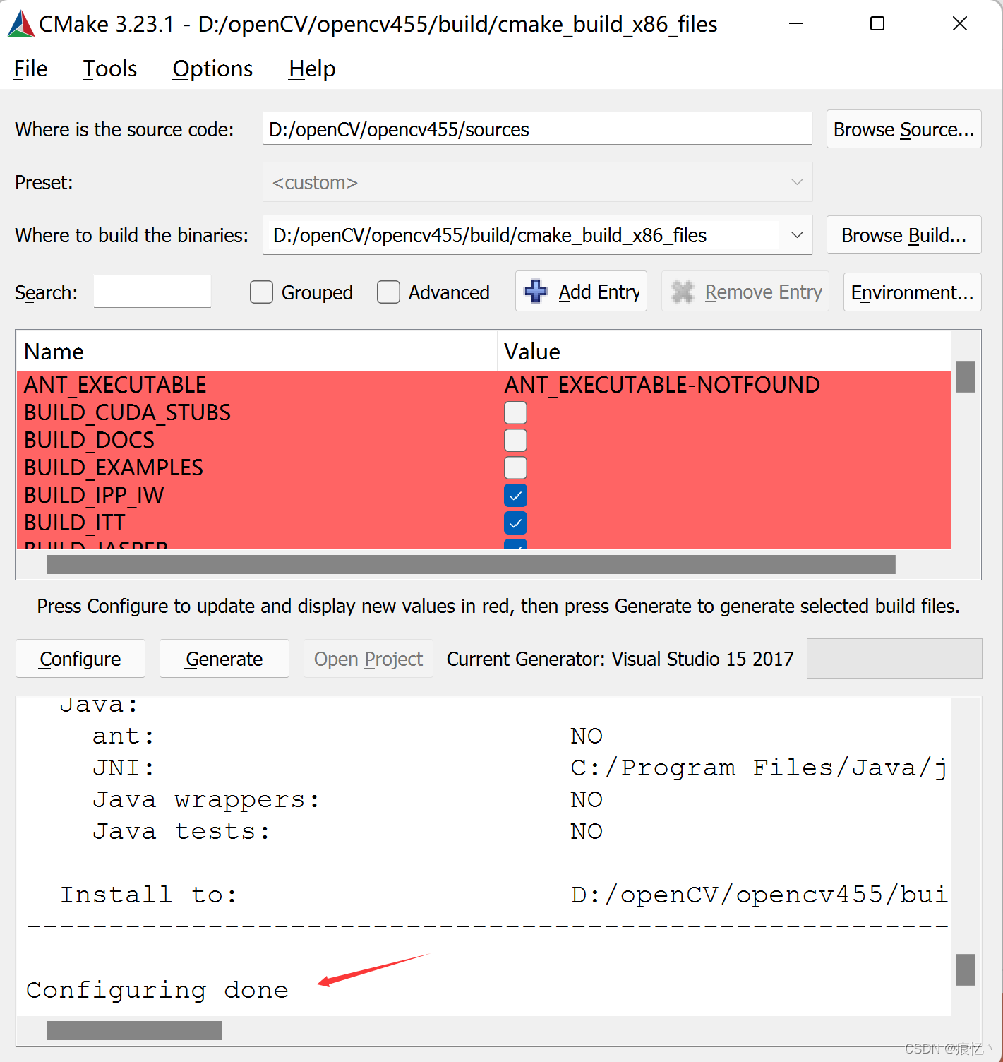 opencv cmake windows link cannot open file lib release