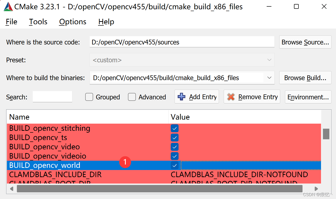 opencv cmake windows link cannot open file lib release