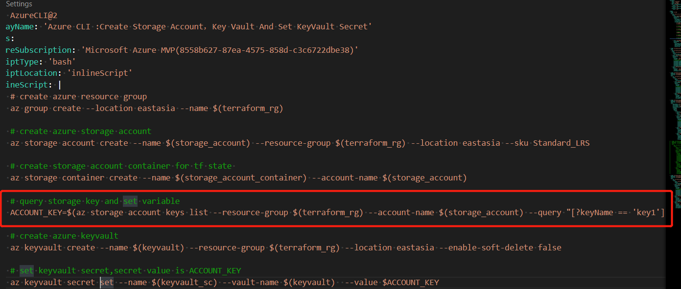 Azure Terraform（十一）Azure DevOps Pipeline 内的动态临时变量的使用