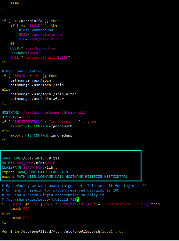 Linux java 