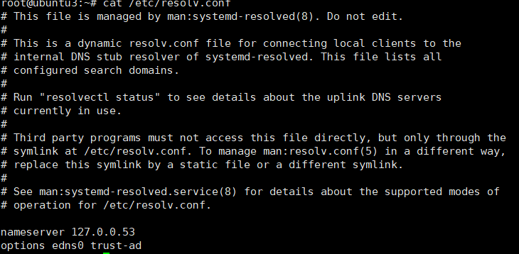 Ubuntu systemd resolved настройка