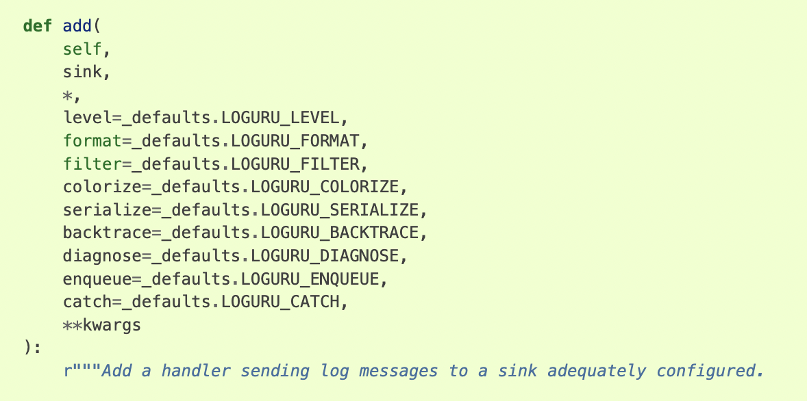 关于python的日志记录--loguru - jamesenh - 博客园