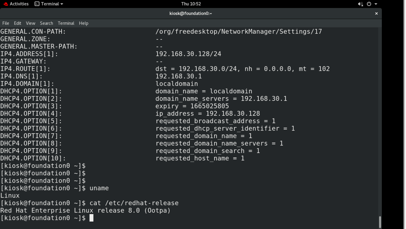 Red Hat Enterprise Linux release 8.0 (Ootpa)-操作界面字体放大缩小 