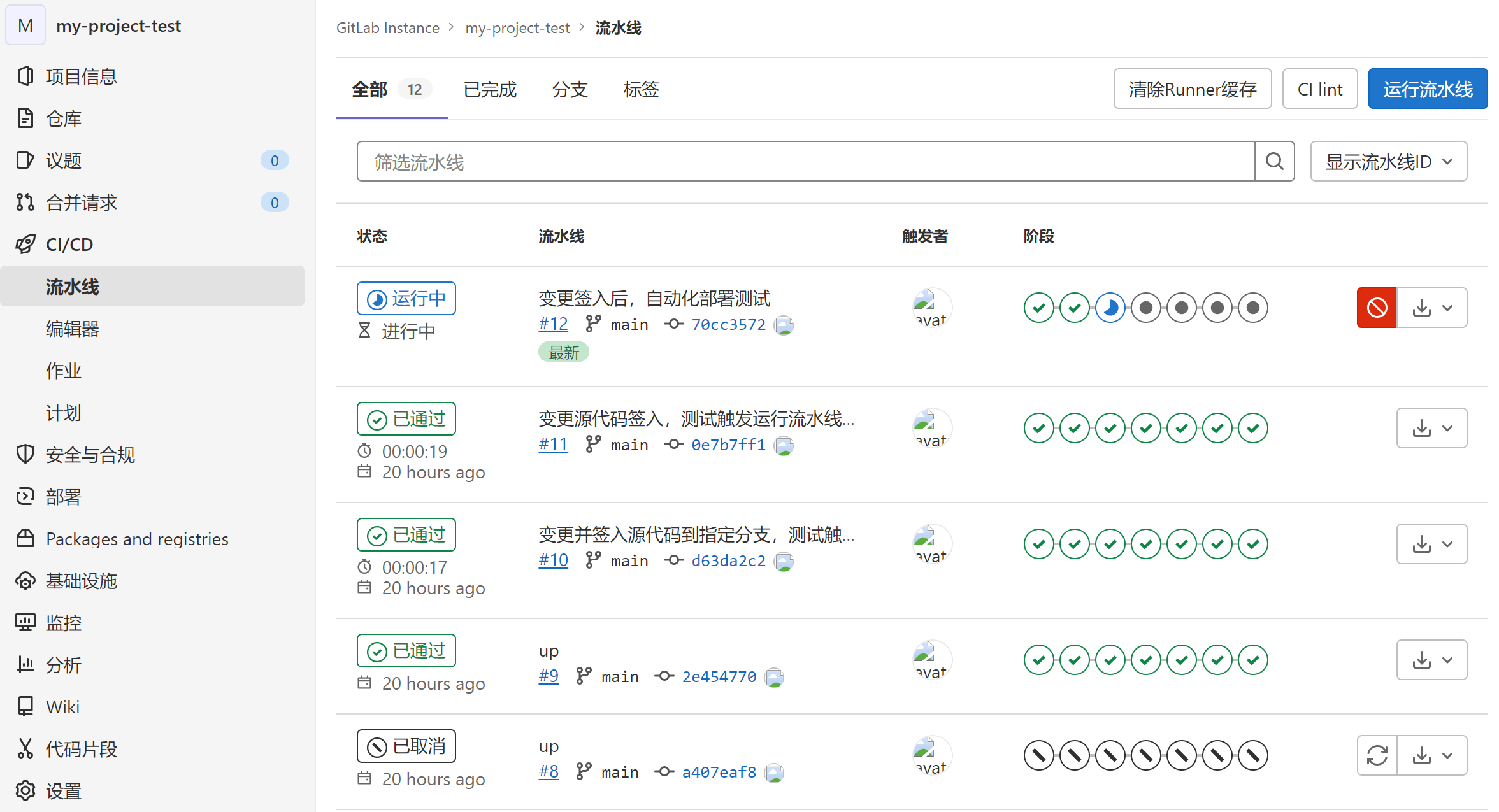 GitLab私有化部署- CI/CD - 持续集成/交付/部署- 源码托管& 自动部署 