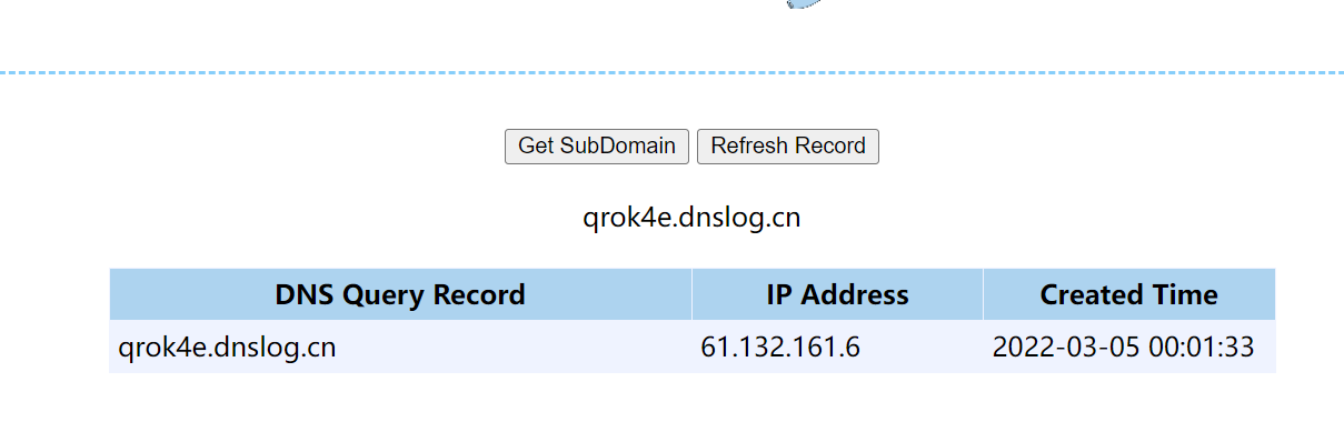 dnslog.cn