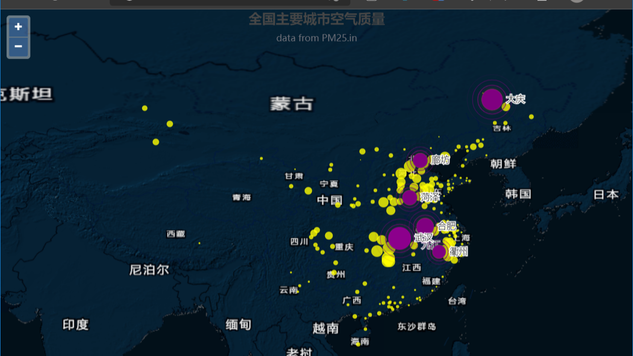 OpenLayers集成ECharts