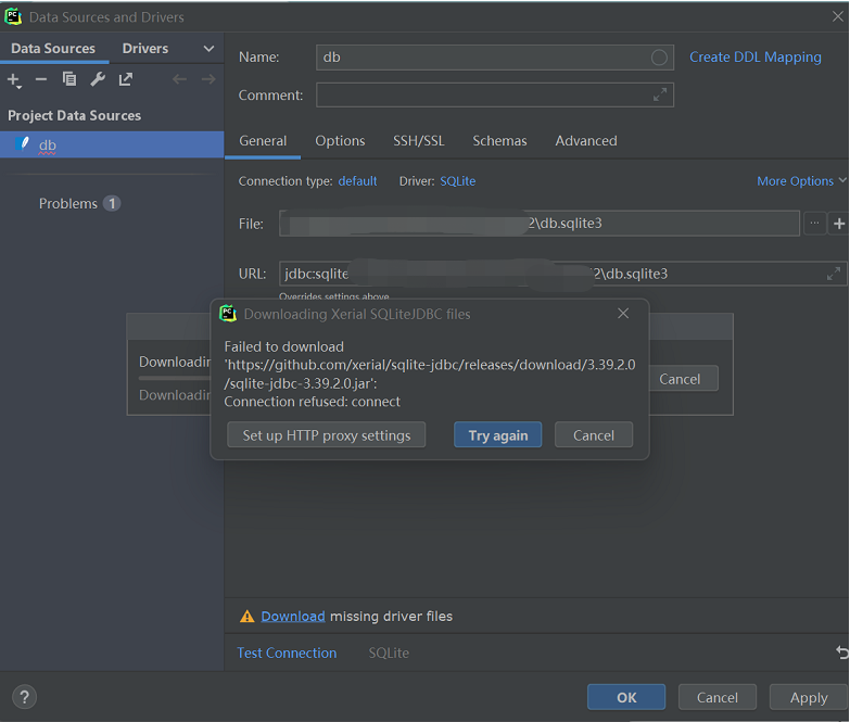 Failed To Download https github xerial sqlite jdbc releases Failed To Download https github xerial sqlite jdbc releases