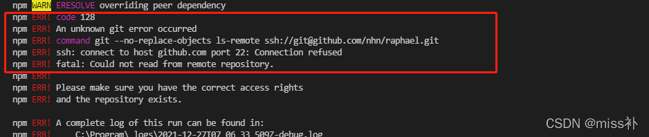 npm ERR! command git –no-replace-objects ls-remote ssh://git@github.com/adobe-webplatform/eve.git