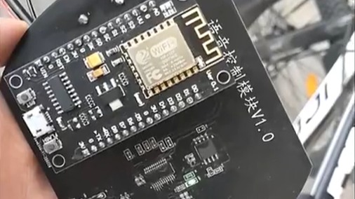 基于ESP8266+BY8301语音模块的与山地车捉迷藏的小项目