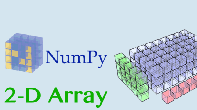 Python数据分析 | Numpy与2维数组操作