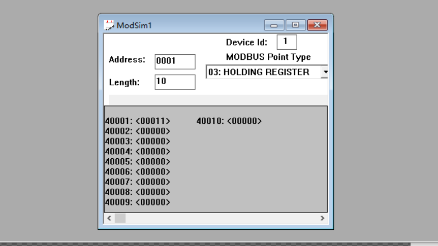 威纶通触摸屏实现串口MODBUS通讯在线仿真
