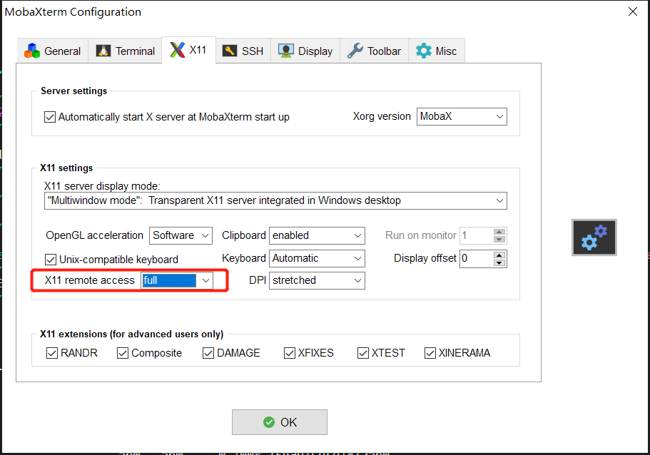 MobaXterm 通过X11 Forwarding 图形界面 油炸粑 博客园