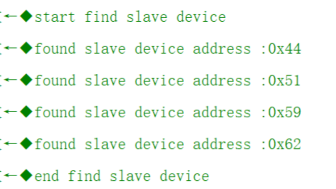 stm32扫描IIC从机地址(HAL库)