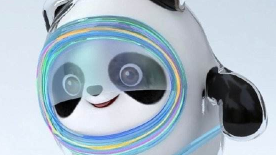 python 手绘 冰墩墩（源码附上）