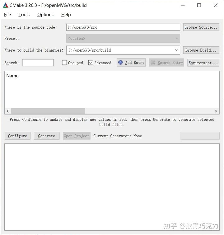 Openmvg openmvs widows vs2019 black world 