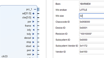 PCI Verilog IP