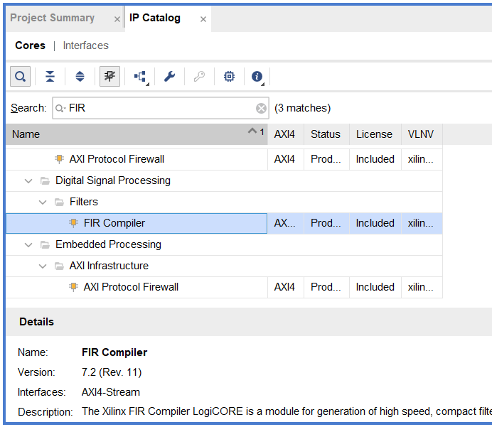 FIR Compiler