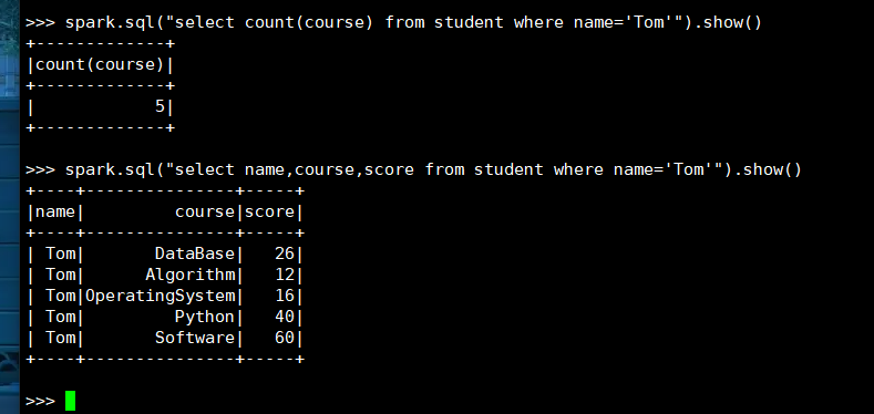 tom1 sql