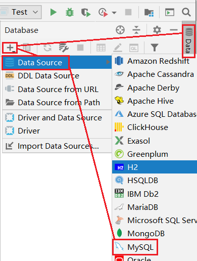 IDEA连接MySQL数据库