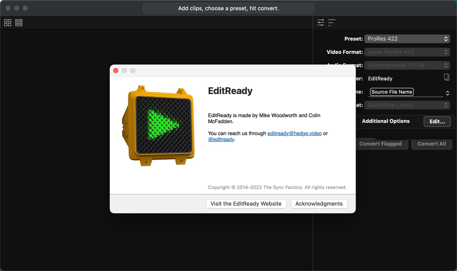 EditReady for Mac(专业视频转码器) 